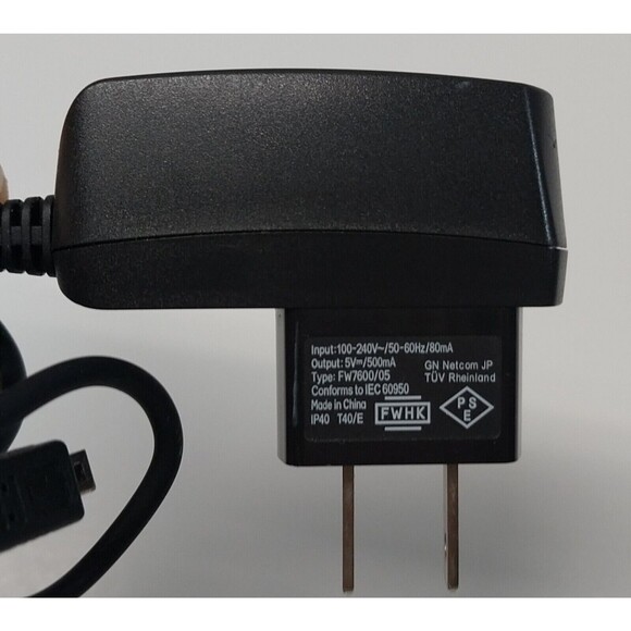 JABRA OEM Micro USB Cable Plug Power 47" Cord Charge Data Sync Wire Headsets GUC - Picture 7 of 10